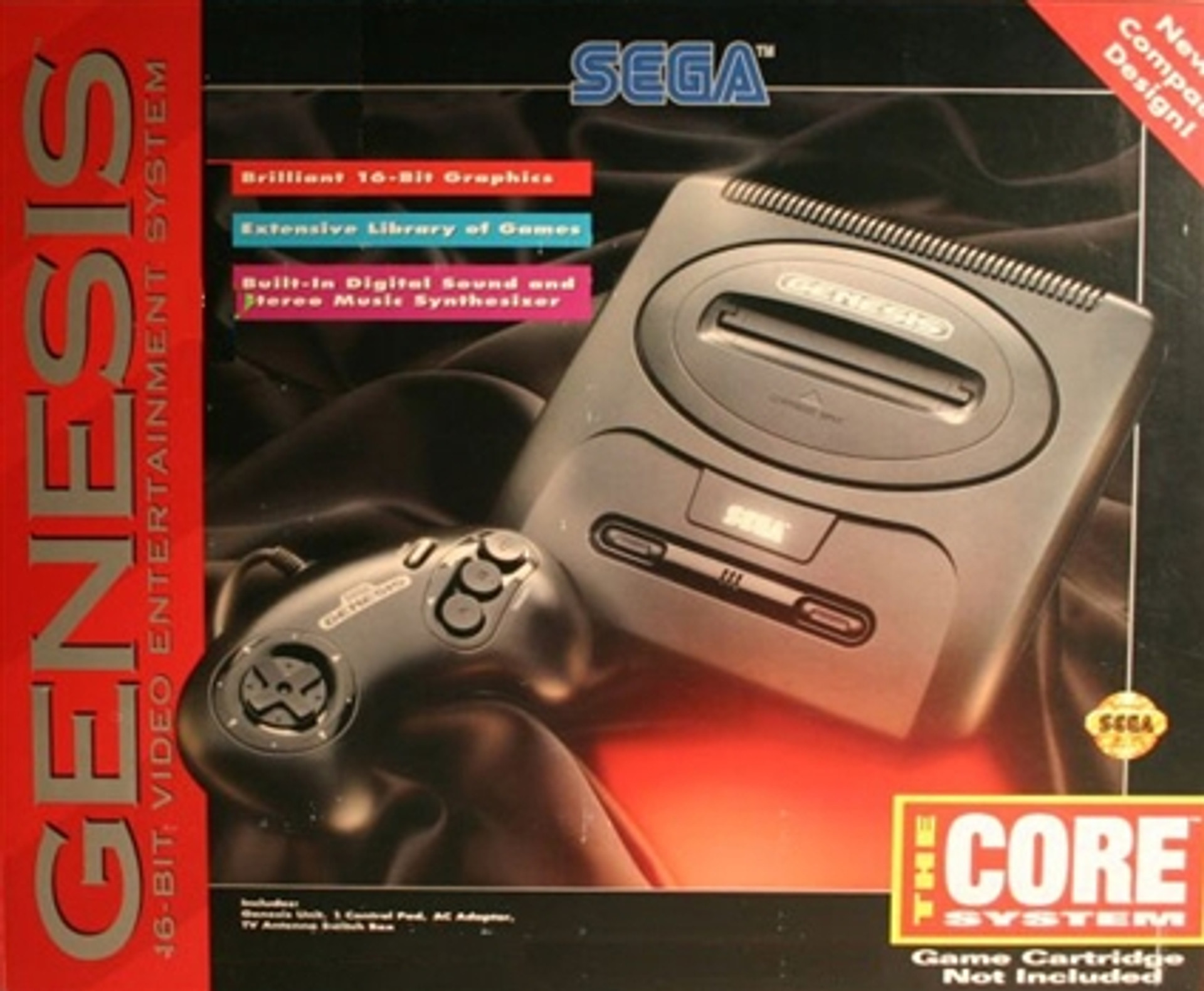Sega Genesis II Core Original System Console Complete in Box For Sale - How Much Is A Sega Genesis Worth